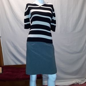 Woman's professional suit.